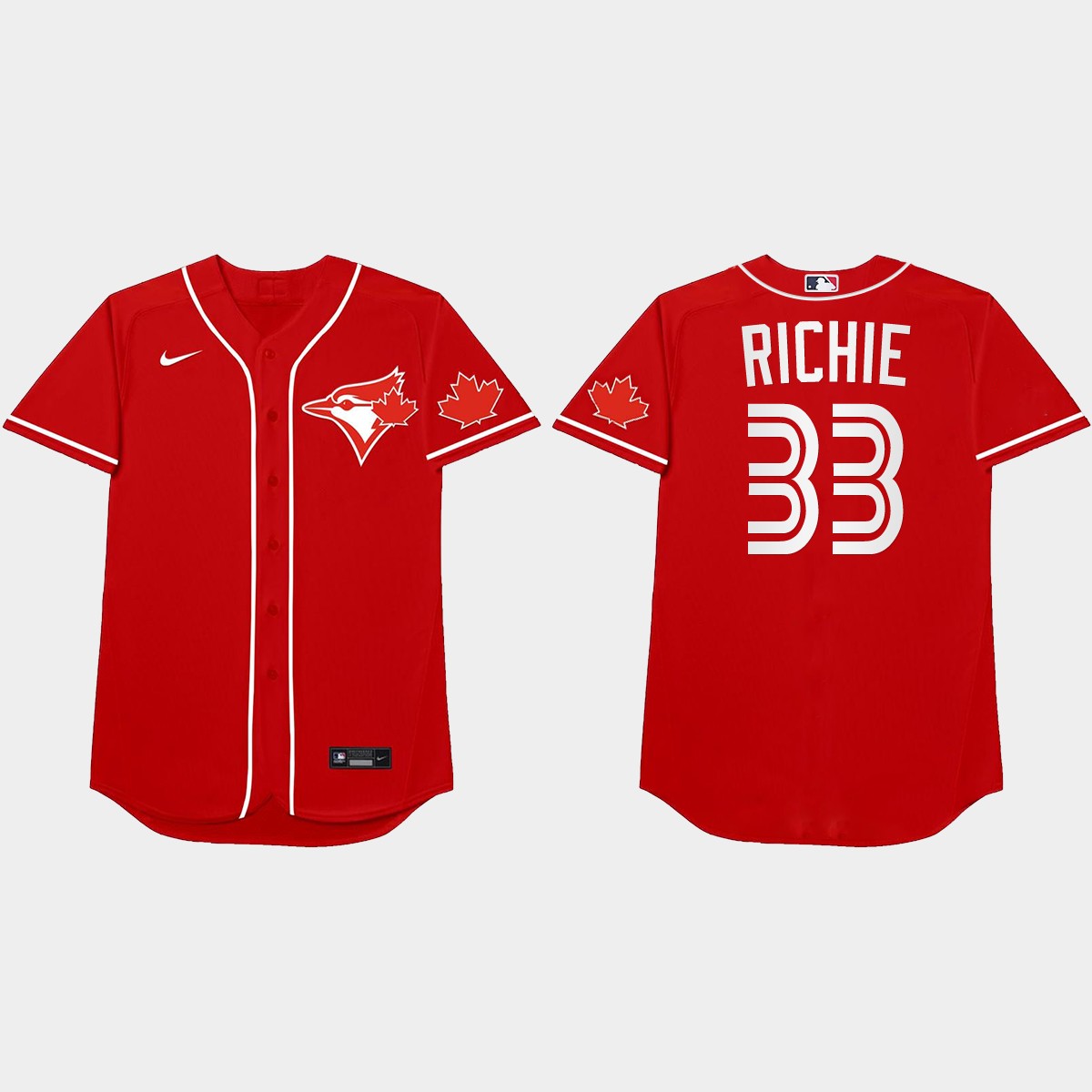 Trevor Richards 2021 Players' Weekend Richie Nickname Jersey - Red