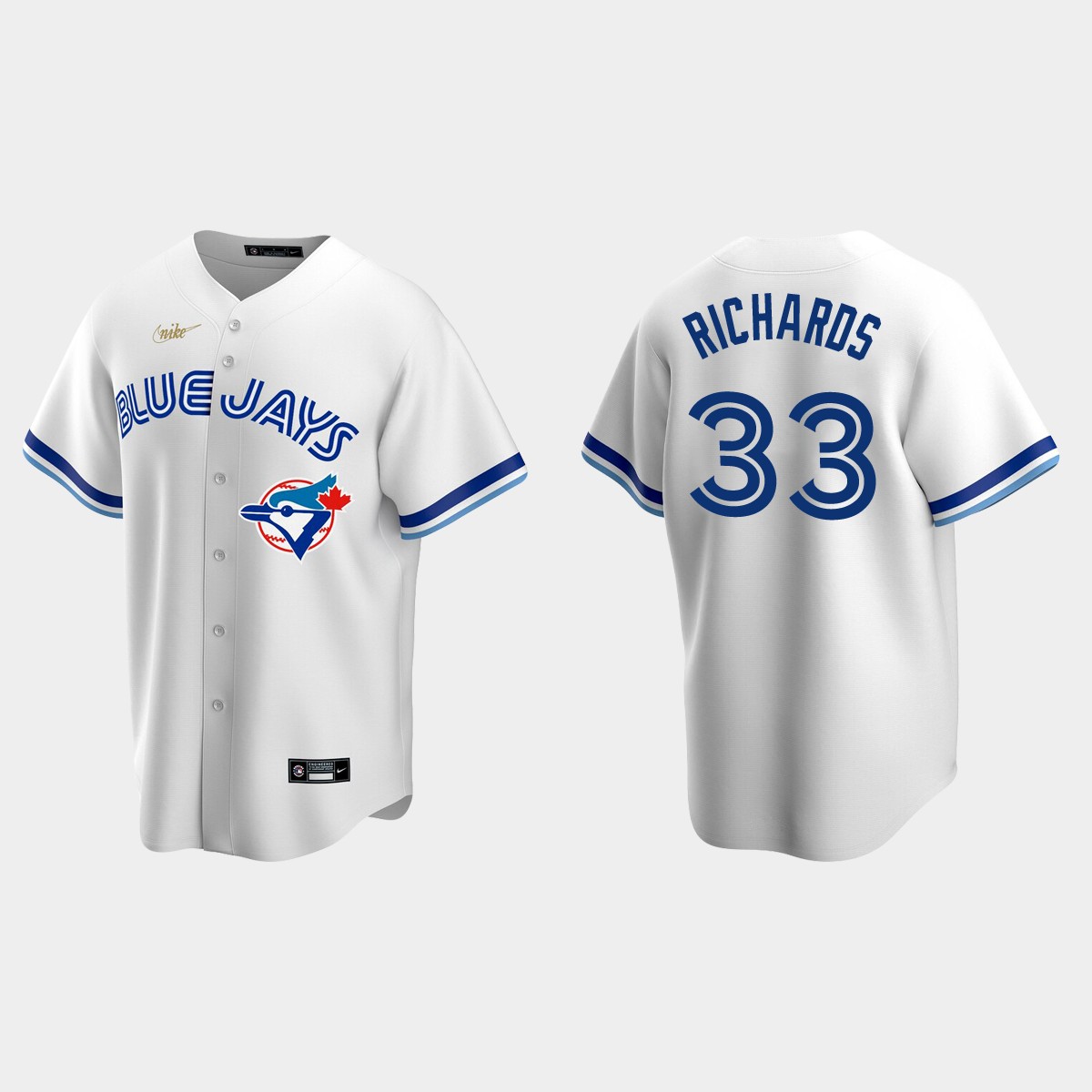 Trevor Richards Toronto Blue Jays Cooperstown Collection Home Jersey - White