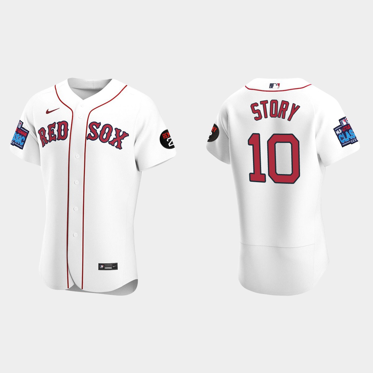 Trevor Story Boston Red Sox 2022 Little League Classic Jersey - White