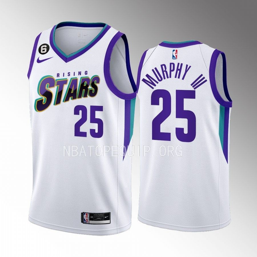 Trey Murphy III 2023 NBA Rising Stars White Jersey New Orleans Pelicans #25