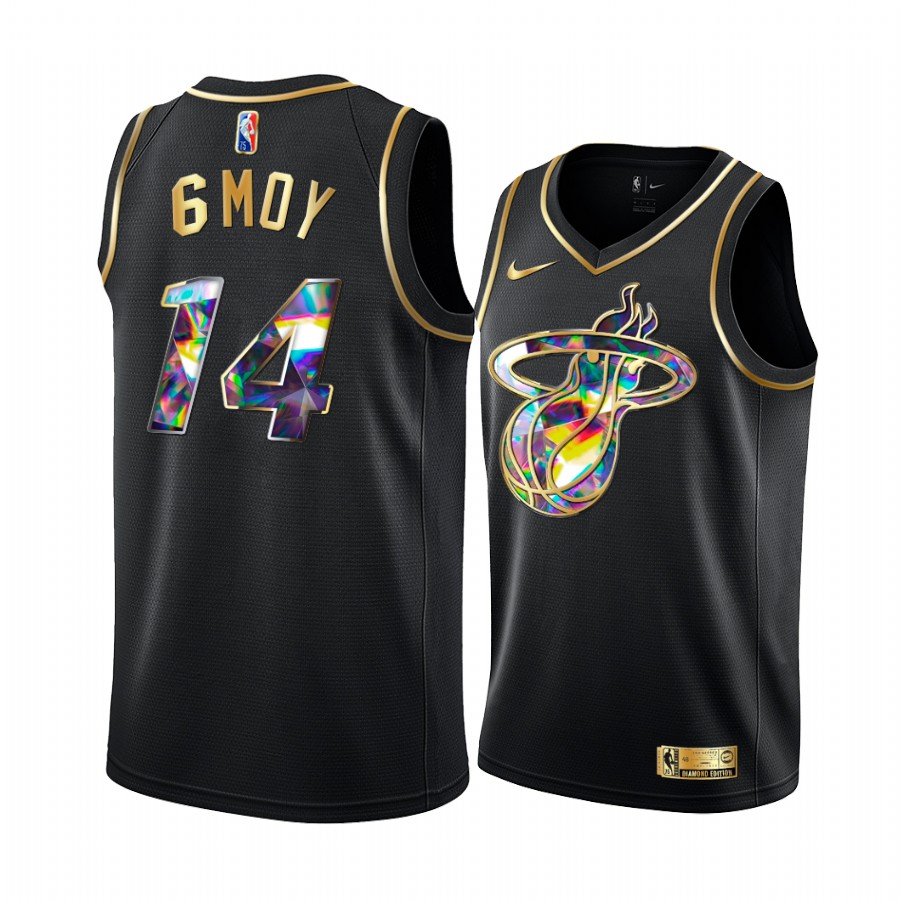 Tyler Herro 6MOY 2022 Miami Heat #14 Black Jersey Diamond Limited