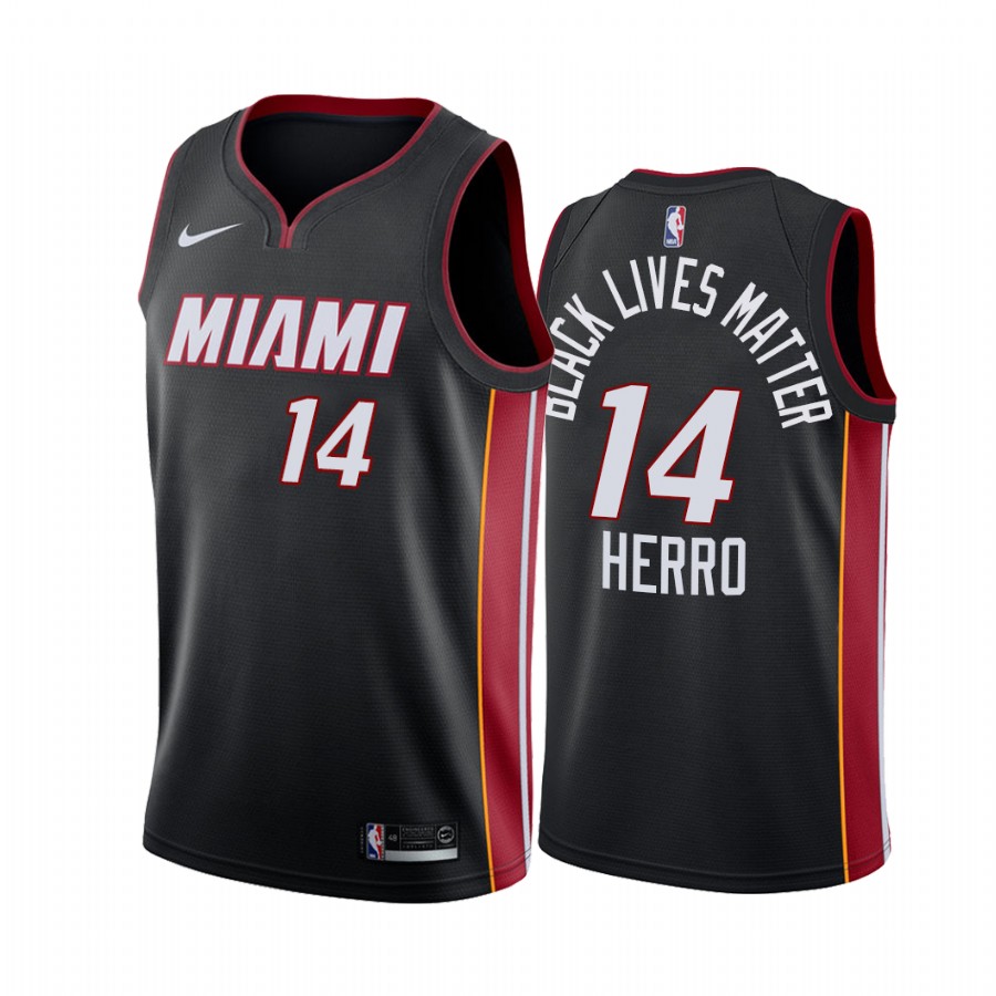 Tyler Herro Black Lives Matter Heat Social Justice 2020 social justice Jersey