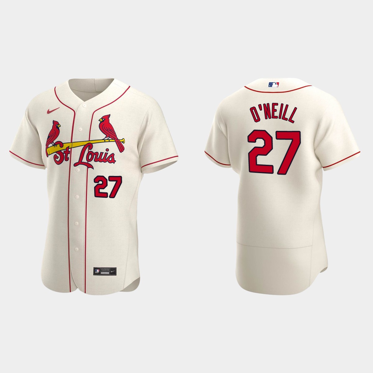 Tyler O'Neill #27 St. Louis Cardinals Alternate Jersey - Cream