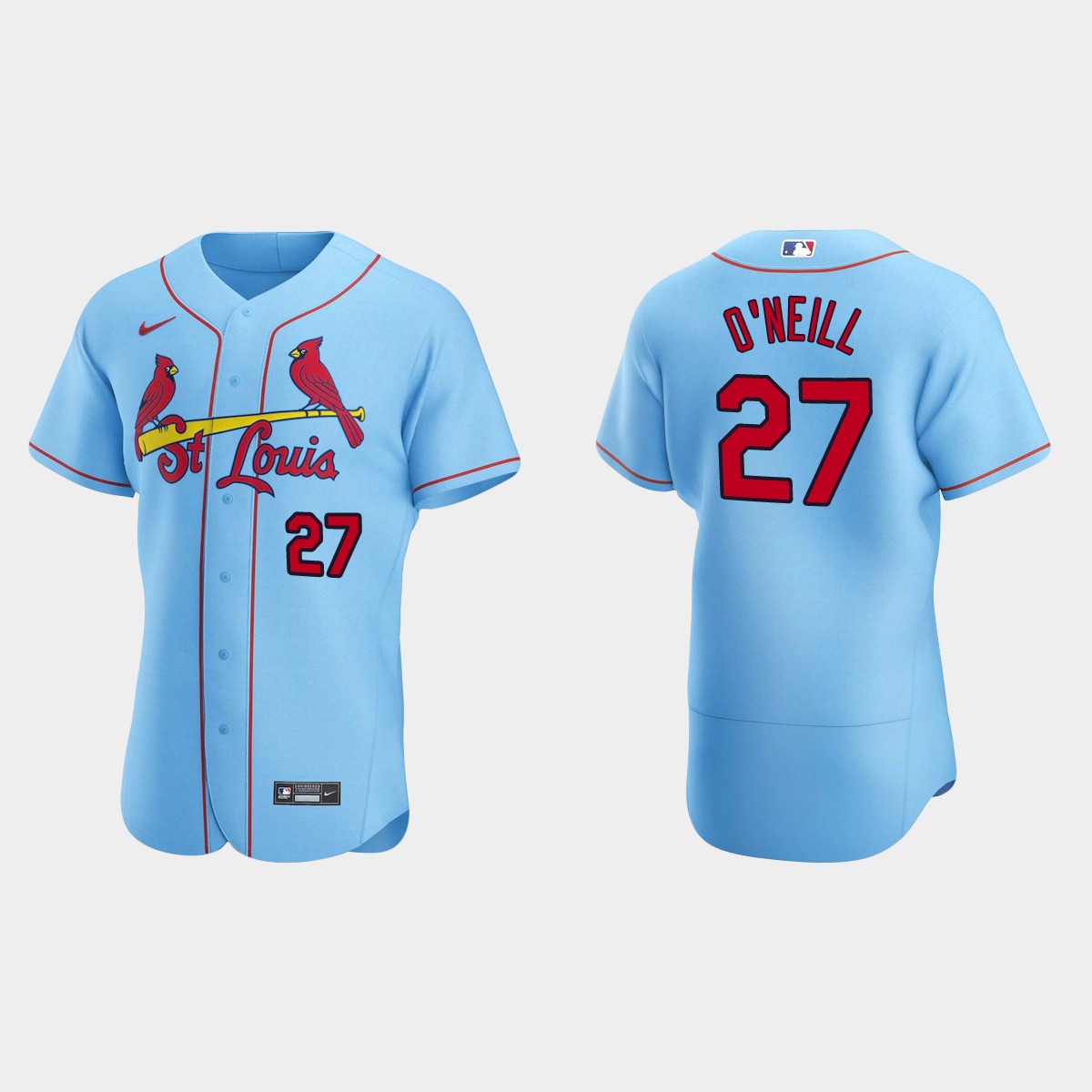 Tyler O'Neill #27 St. Louis Cardinals Alternate Jersey - Light Blue