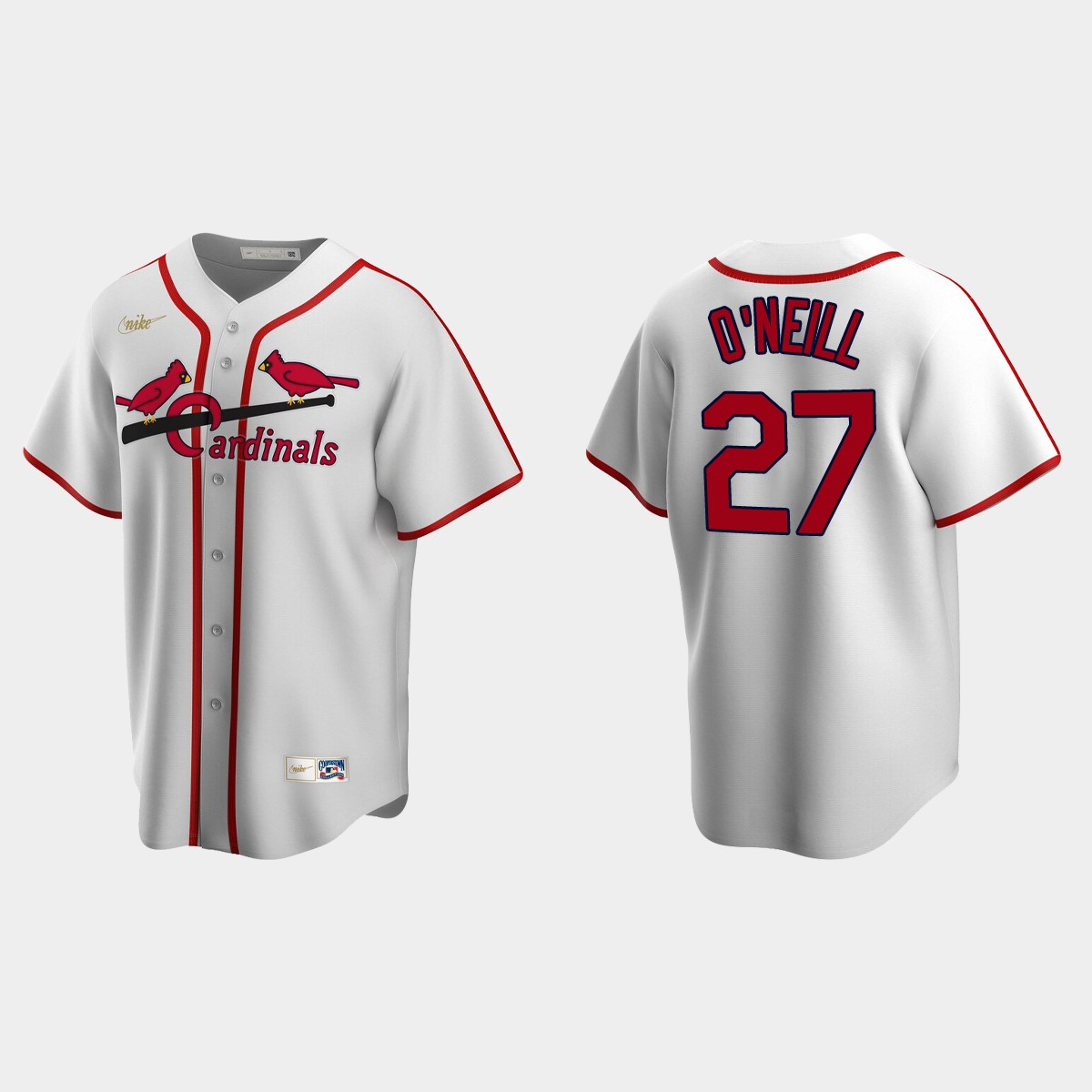Tyler O'Neill #27 St. Louis Cardinals Cooperstown Collection Home Jersey - White