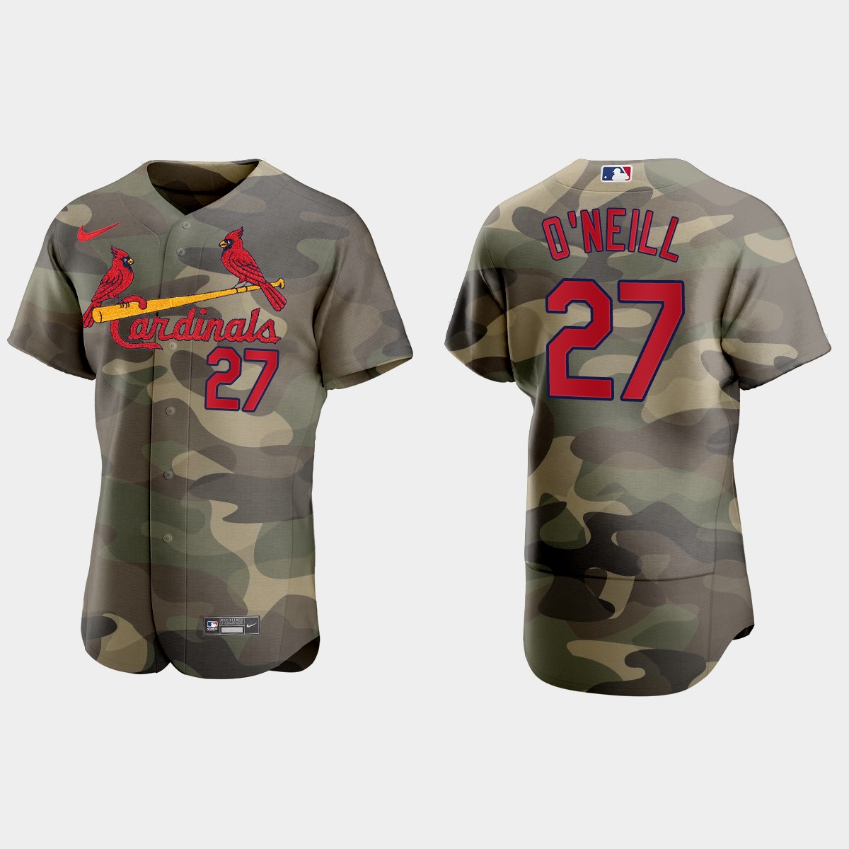 Tyler O'Neill St. Louis Cardinals 2021 National Armed Forces Day Jersey - Camo