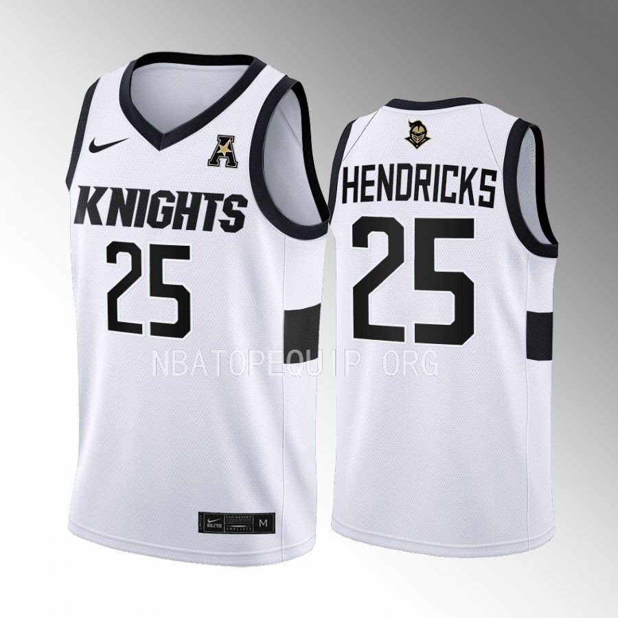 UCF Knights Taylor Hendricks Jersey 2022-23 College  White Home Uniform