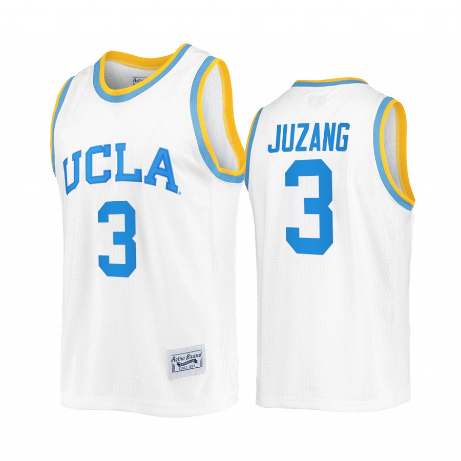 UCLA Bruins Johnny Juzang Jersey Commemorative Classic White College