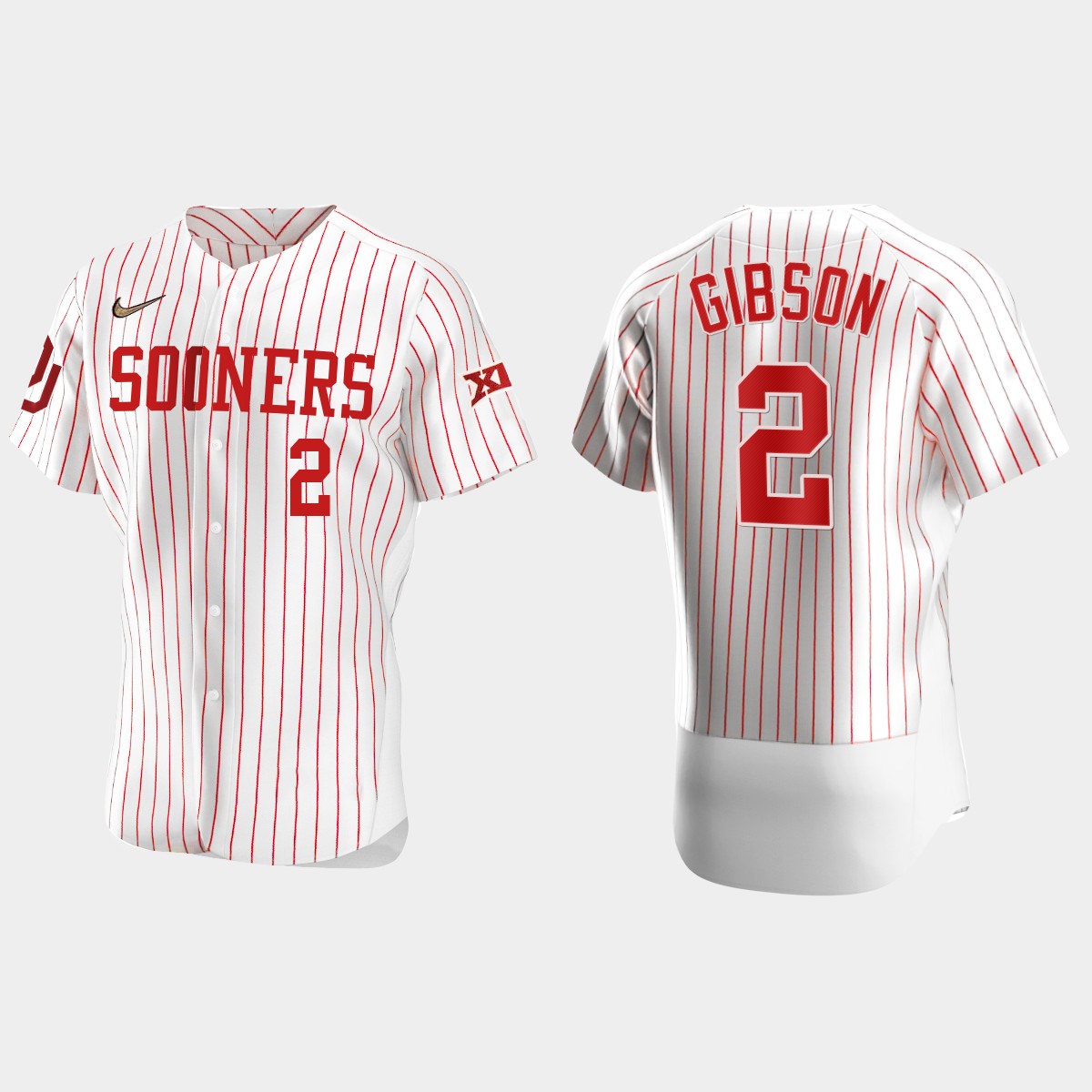 Umoja Gibson Oklahoma Sooners 2021 Vapor Prime College  Jersey - White