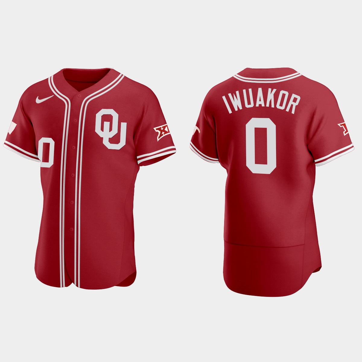 Victor Iwuakor Oklahoma Sooners 2021 Vapor Prime College  Jersey - Red