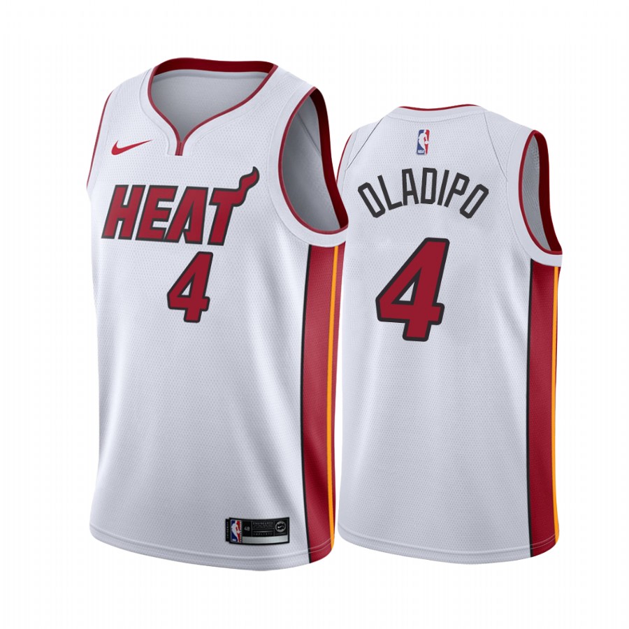 Victor Oladipo Miami Heat White Association Edition 2021 Trade Jersey