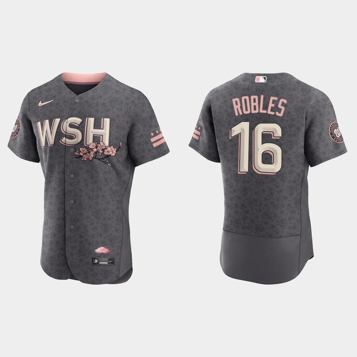 Victor Robles Washington Nationals 2022 City Connect Jersey - Gray