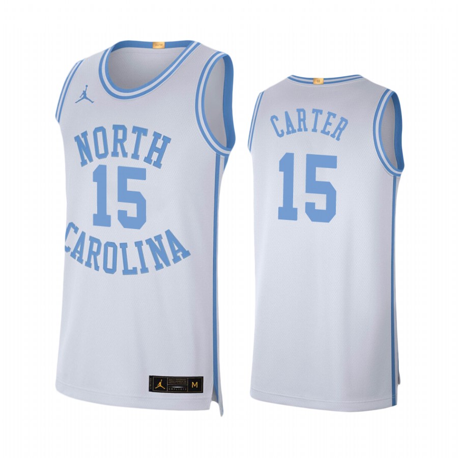 Vince Carter North Carolina Tar Heels #15 Retro Limited College  Jersey - White