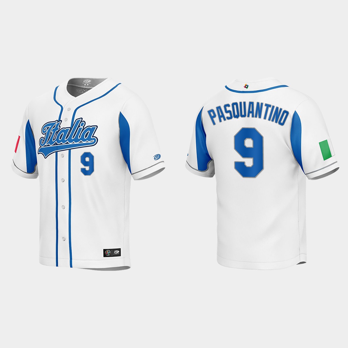 Vinnie Pasquantino Italy  2023 World  Classic Jersey - White