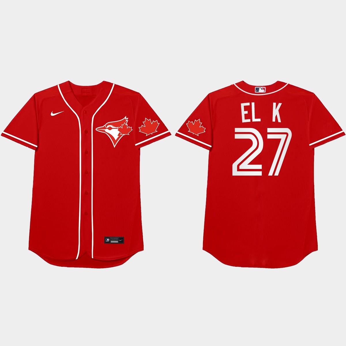 Vladimir Guerrero Jr. 2021 Players' Weekend El K Nickname Jersey - Red