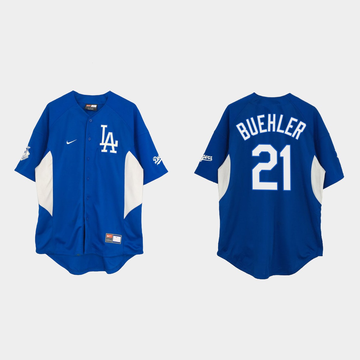 Walker Buehler Los Angeles Dodgers Vintage  Jersey - Royal