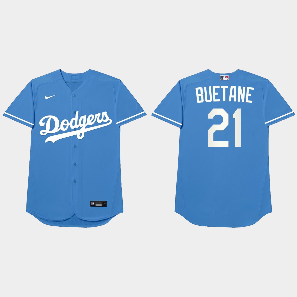 Walker Buehler Nickname Dodgers 2021 Players' Weekend Buetane Jersey - Royal