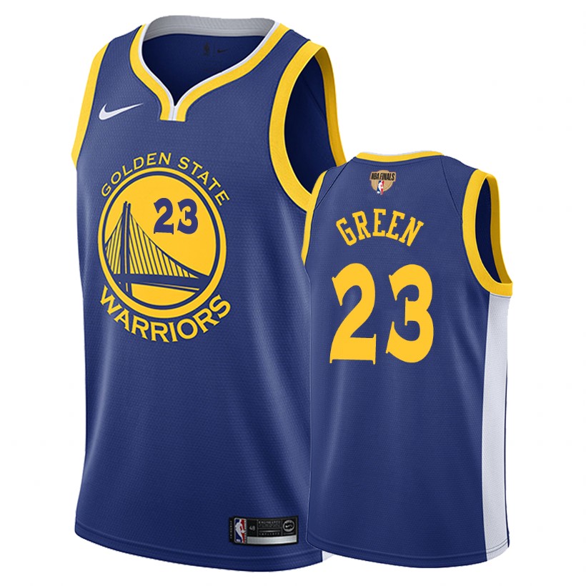Warriors Male Draymond Green #23 Finals Bound Icon Blue Jersey