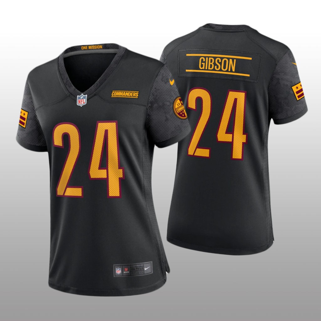 Washington Commanders Antonio Gibson Black Jersey Alternate Game - Women's