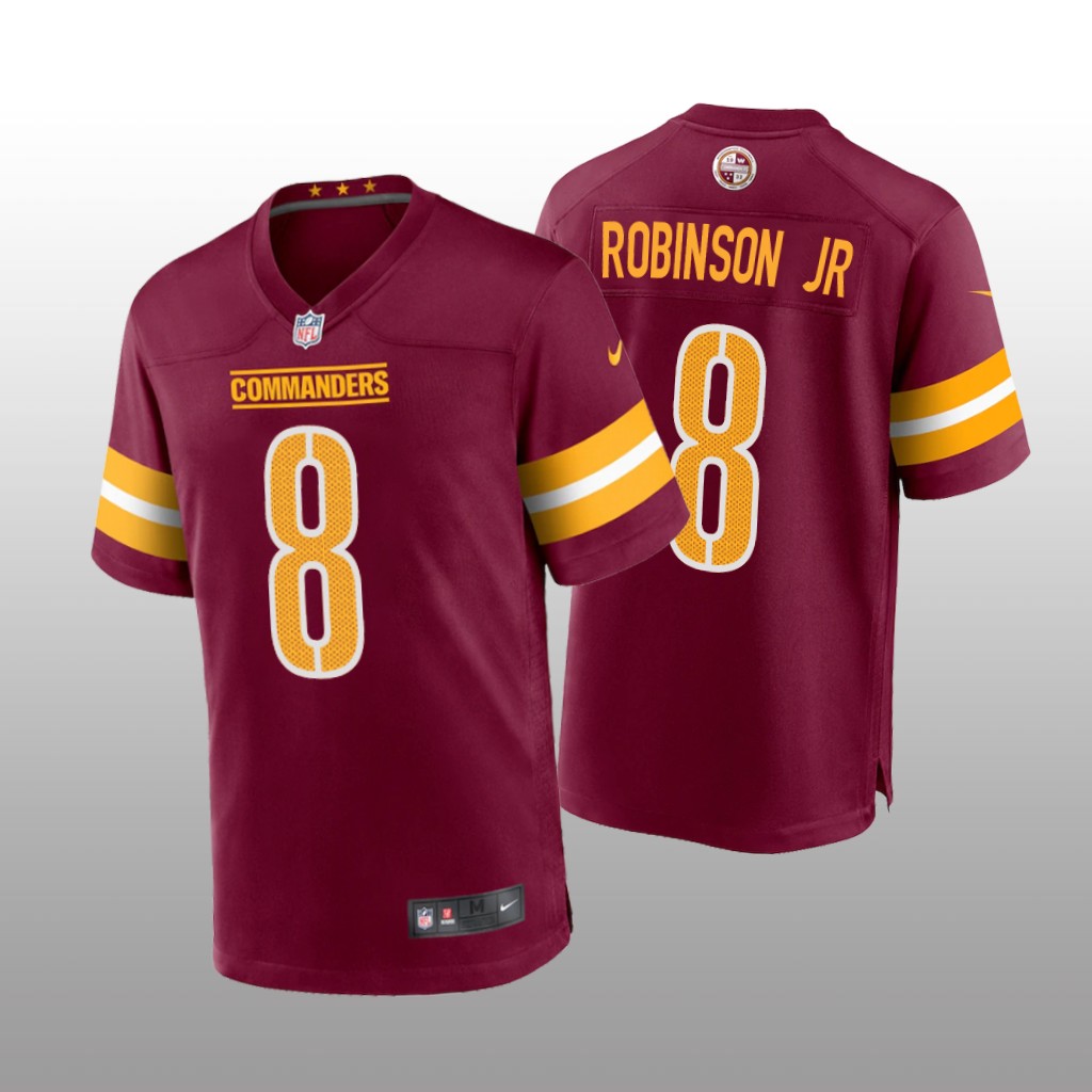 Washington Commanders Brian Robinson Jr. Burgundy Jersey Game - Youth