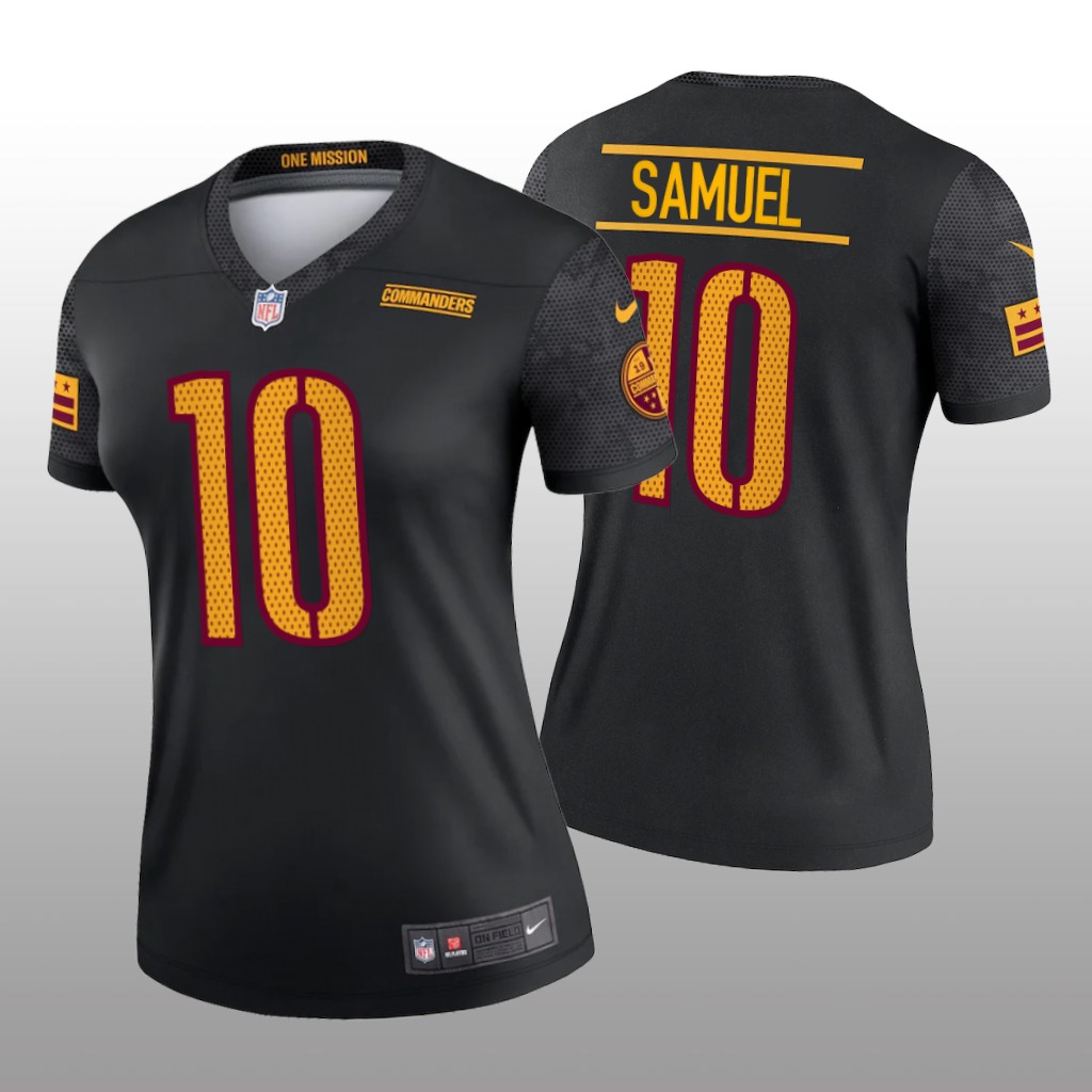 Washington Commanders Curtis Samuel Black Jersey Alternate Legend - Women's