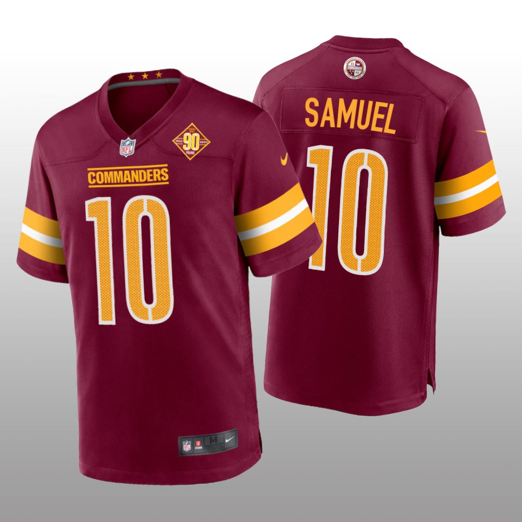 Washington Commanders Curtis Samuel Burgundy Game 90th Anniversary - Men's