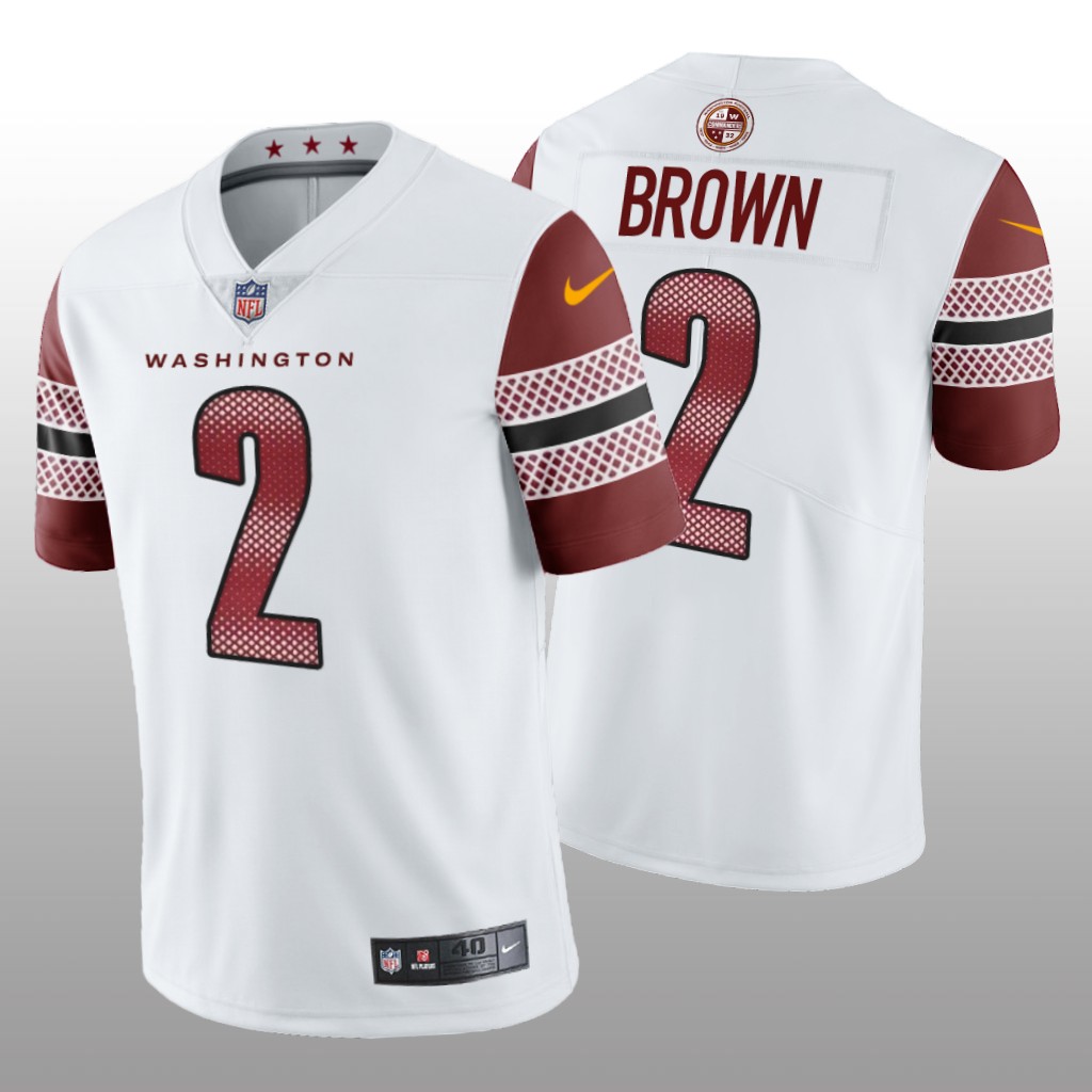 Washington Commanders Dyami Brown White Jersey Vapor Limited - Men's