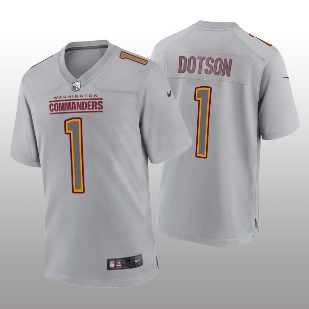 Washington Commanders Jahan Dotson Gray Jersey Atmosphere Fashion Game - Men's