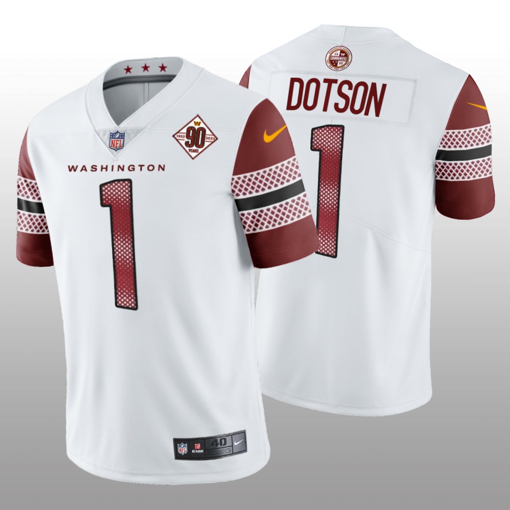 Washington Commanders Jahan Dotson White Limited 90th Anniversary - Men's
