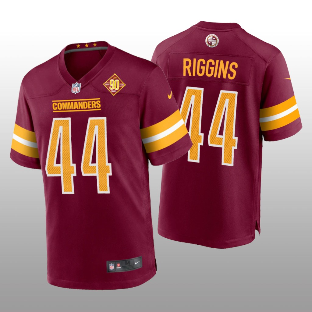 Washington Commanders John Riggins Burgundy Game 90th Anniversary - Men's