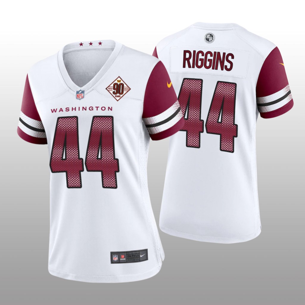 Washington Commanders John Riggins White Jersey 90th Anniversary - Women's