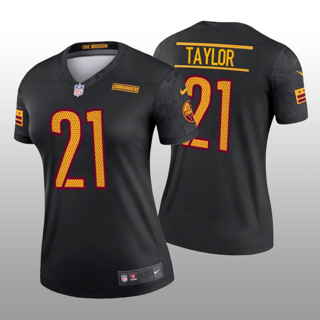 Washington Commanders Sean Taylor Black Jersey Alternate Legend - Women's