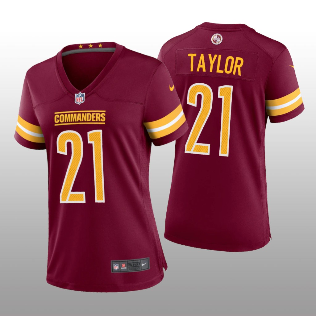 Washington Commanders Sean Taylor Burgundy Jersey Game - Women's