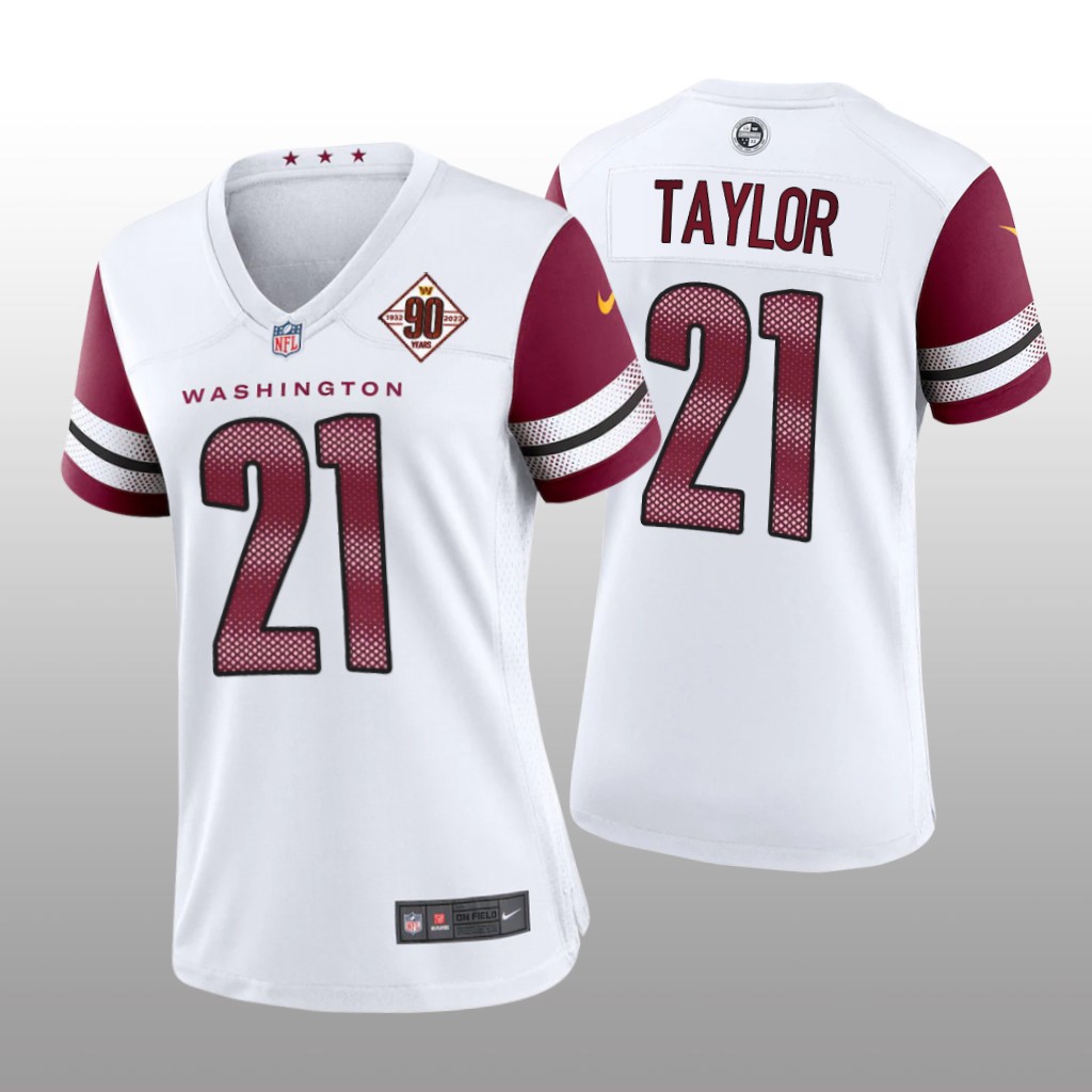 Washington Commanders Sean Taylor White Jersey 90th Anniversary - Women's