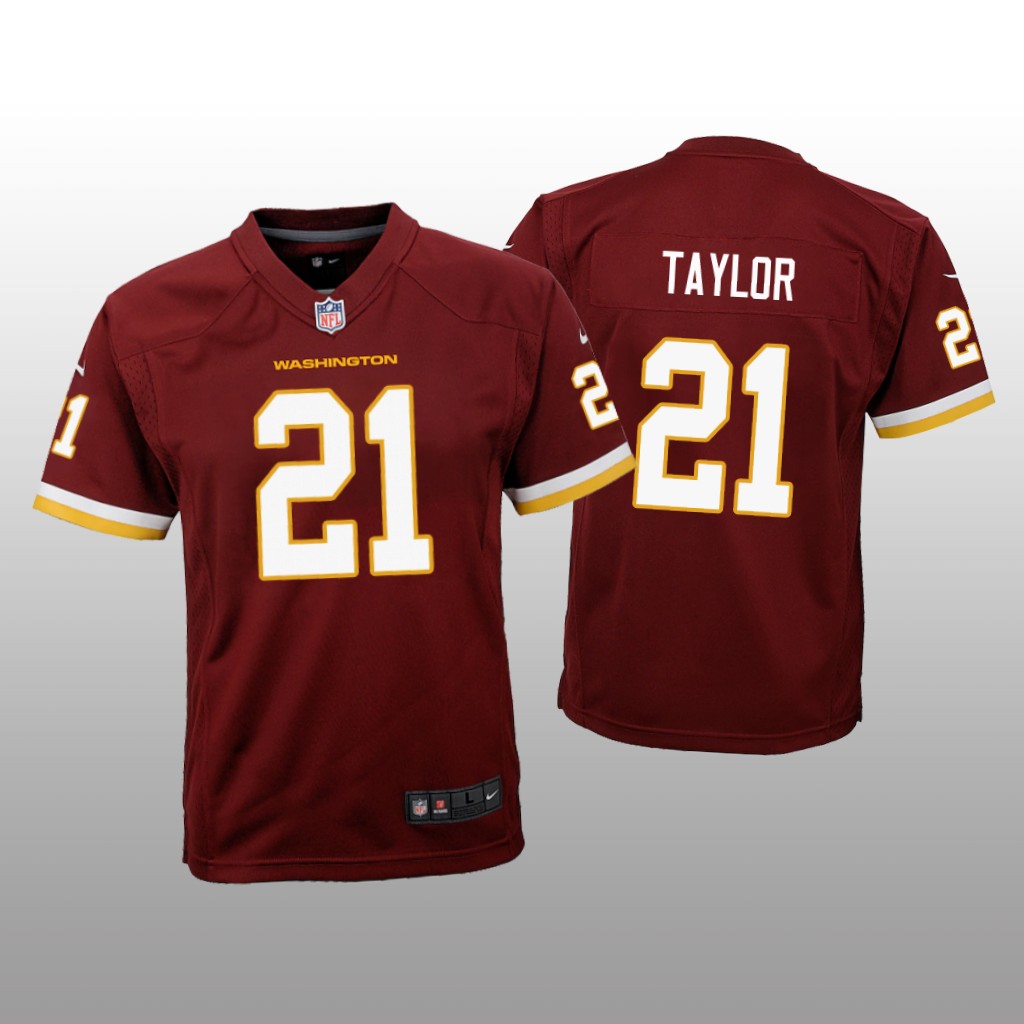 Washington  Team Sean Taylor Burgundy Jersey Game - Youth