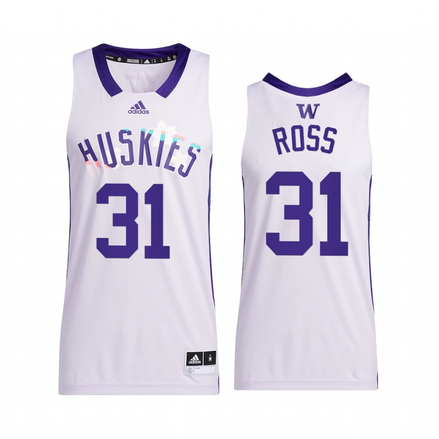Washington Huskies Terrence Ross Jersey Honoring Black Excellence White Alumni  Uniform