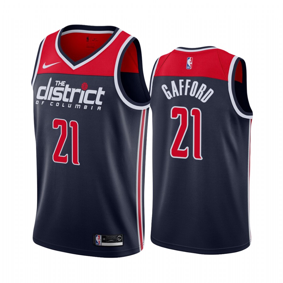 Washington Wizards Daniel Gafford #21 Navy 2021 Statement Edition Jersey Swingman