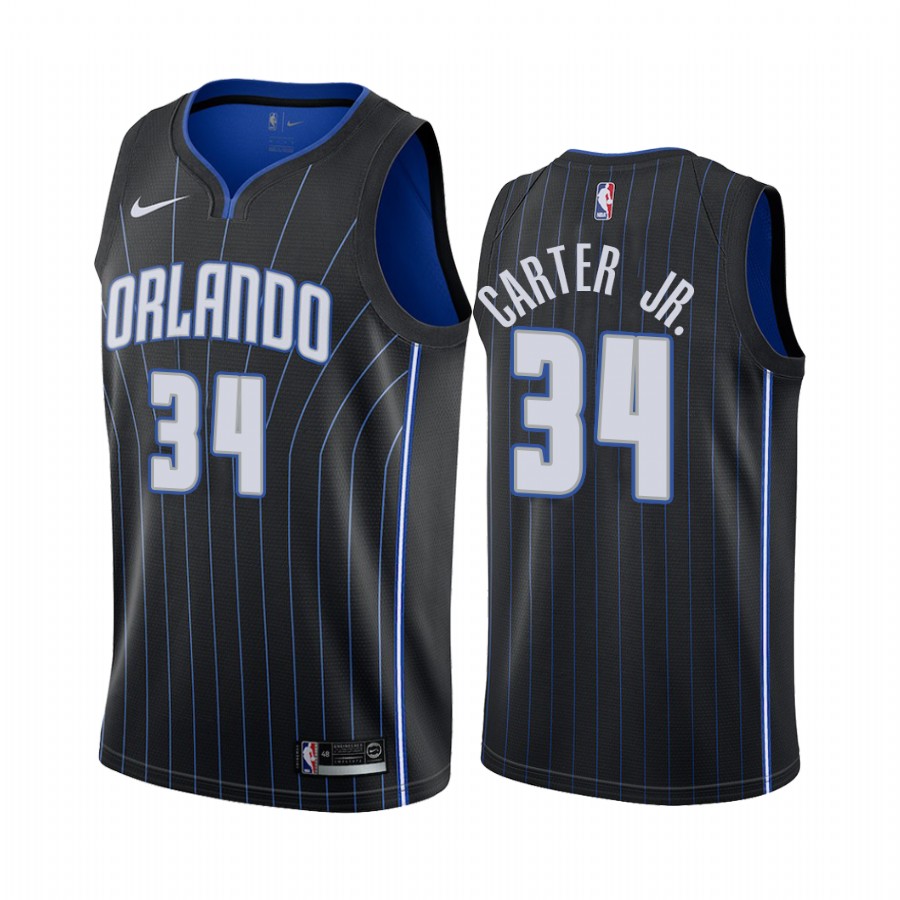 Wendell Carter Jr. Orlando Magic Black Statement Edition 2021 Trade Jersey