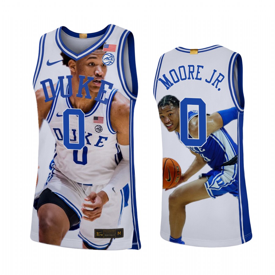 Wendell Moore Jr. Duke Blue Devils Royal Jersey 2022 March Madness Highlights Fashion Edition