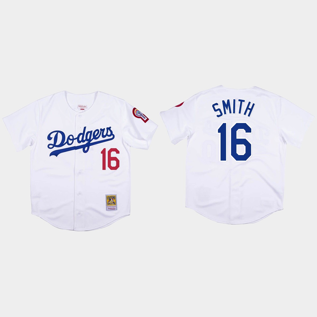 Will Smith #16 Los Angeles Dodgers Mitchell And Ness 1981 Jersey - White