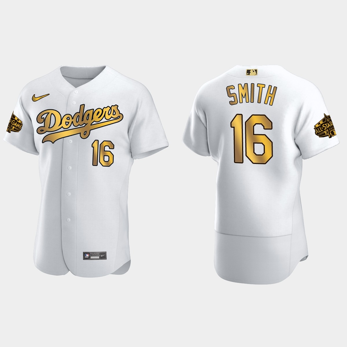Will Smith Los Angeles Dodgers 2022 MLB All-Star Game Jersey - White Gold
