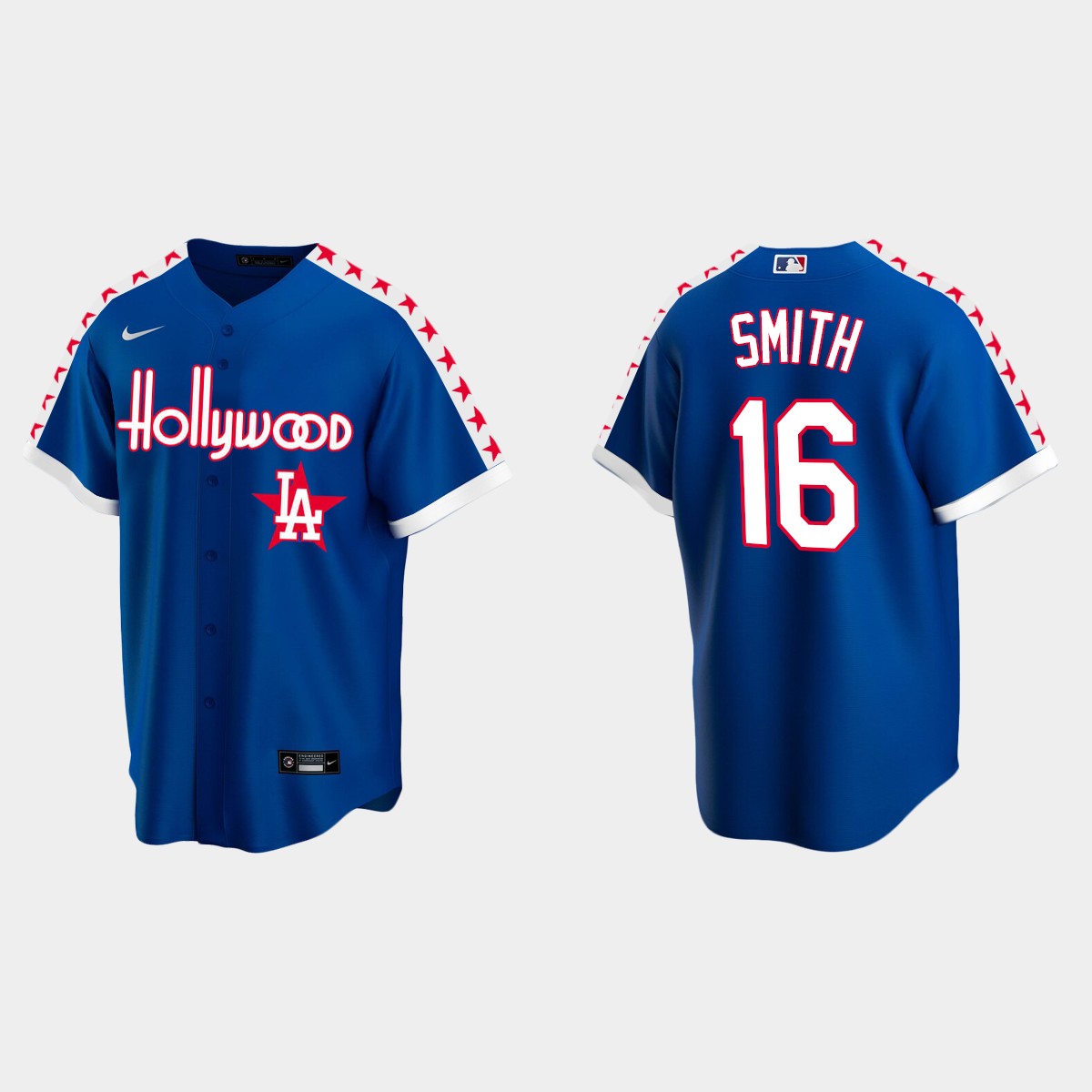 Will Smith Los Angeles Dodgers City Connect Special Edition jersey - Royal
