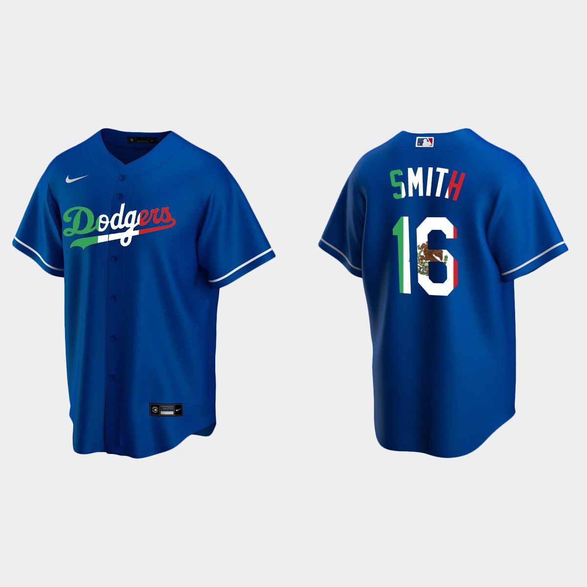 Will Smith Los Angeles Dodgers Mexican Heritage Night Jersey - Royal