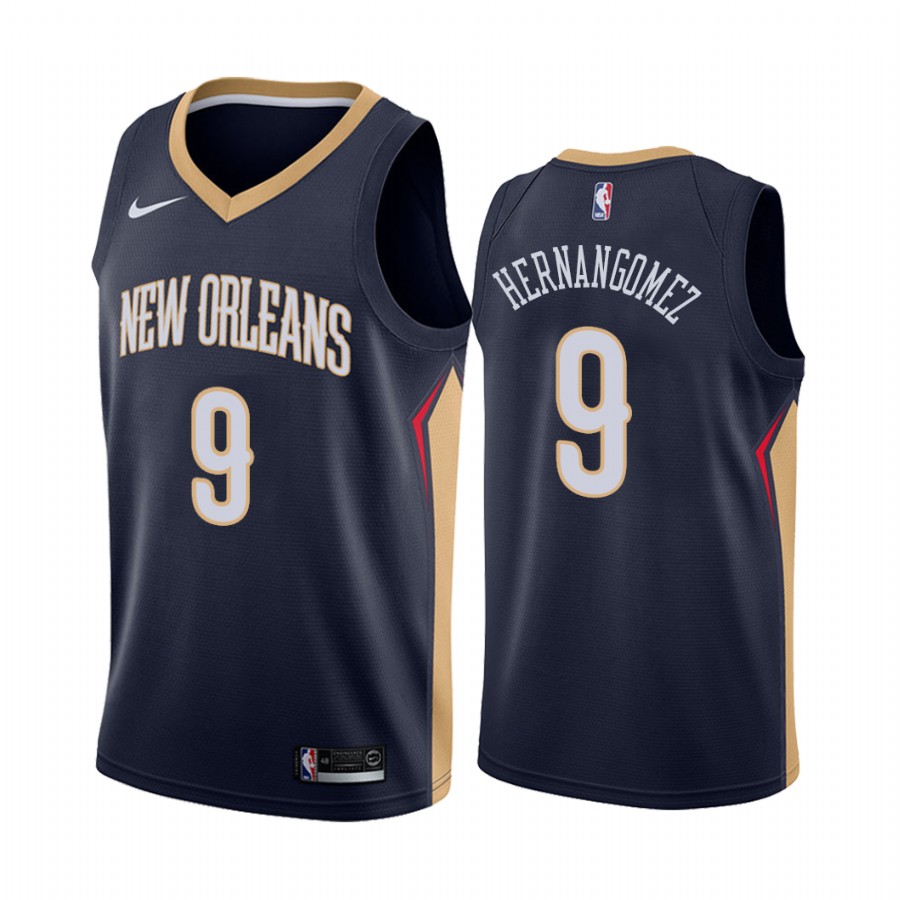 Willy Hernangomez New Orleans Pelicans 2020-21 Navy Icon Jersey