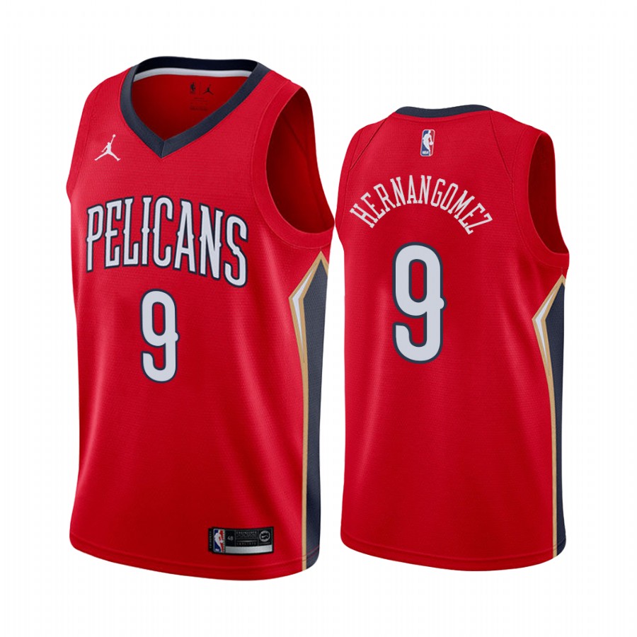 Willy Hernangomez New Orleans Pelicans 2020-21 Red Statement Jersey