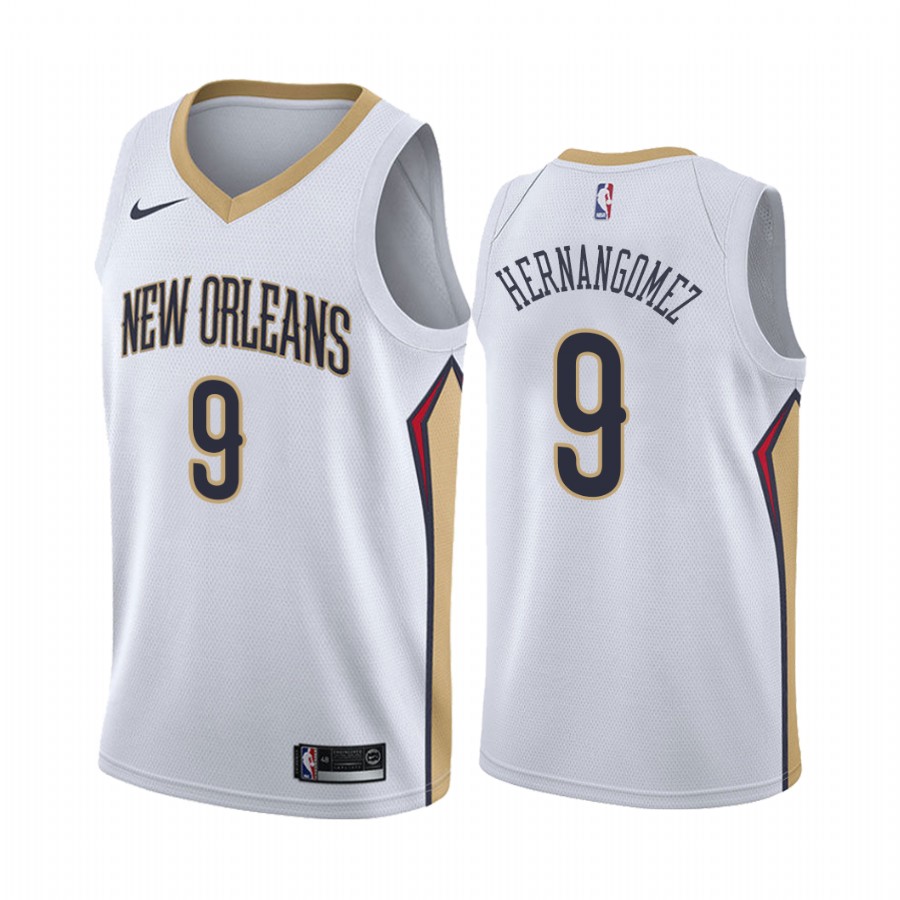 Willy Hernangomez New Orleans Pelicans 2020-21 White Association Jersey