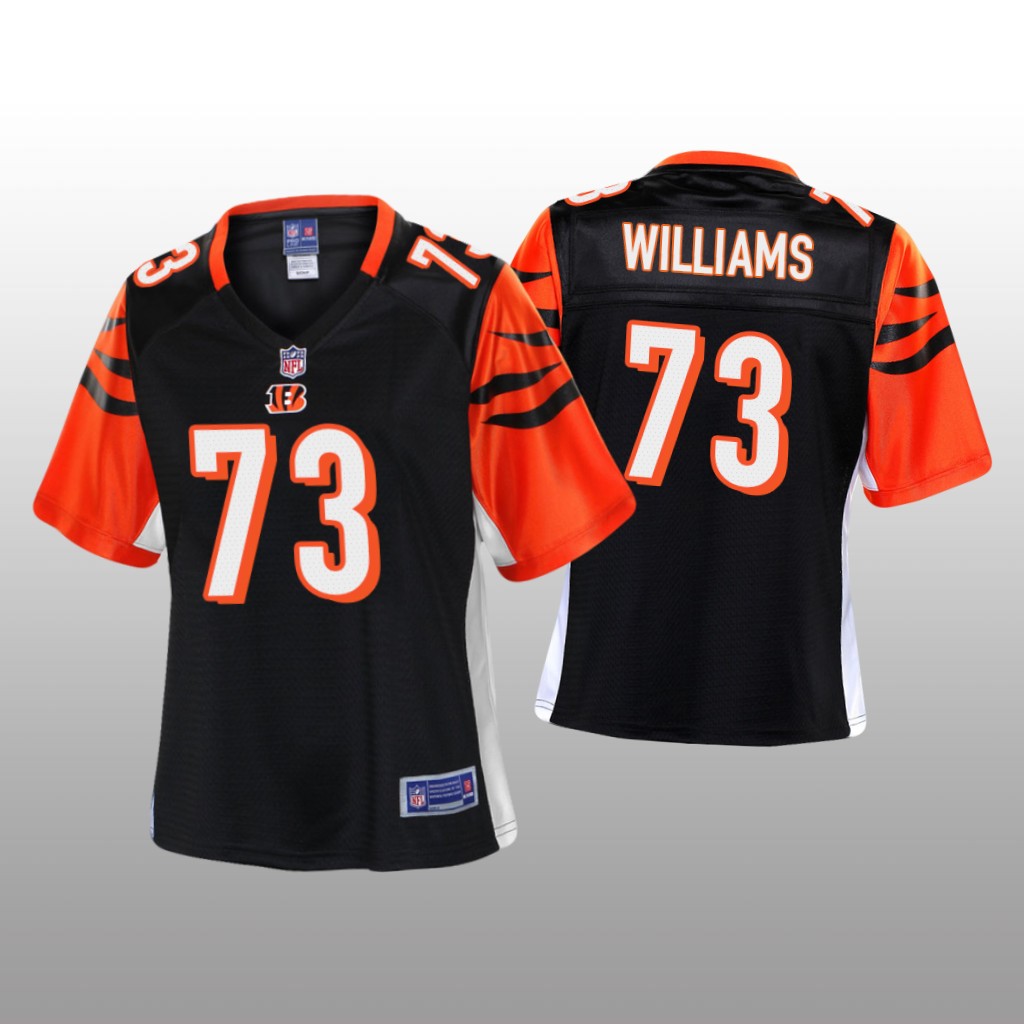 Women's Jonah Williams #73 Cincinnati Bengals Black Pro Line Jersey