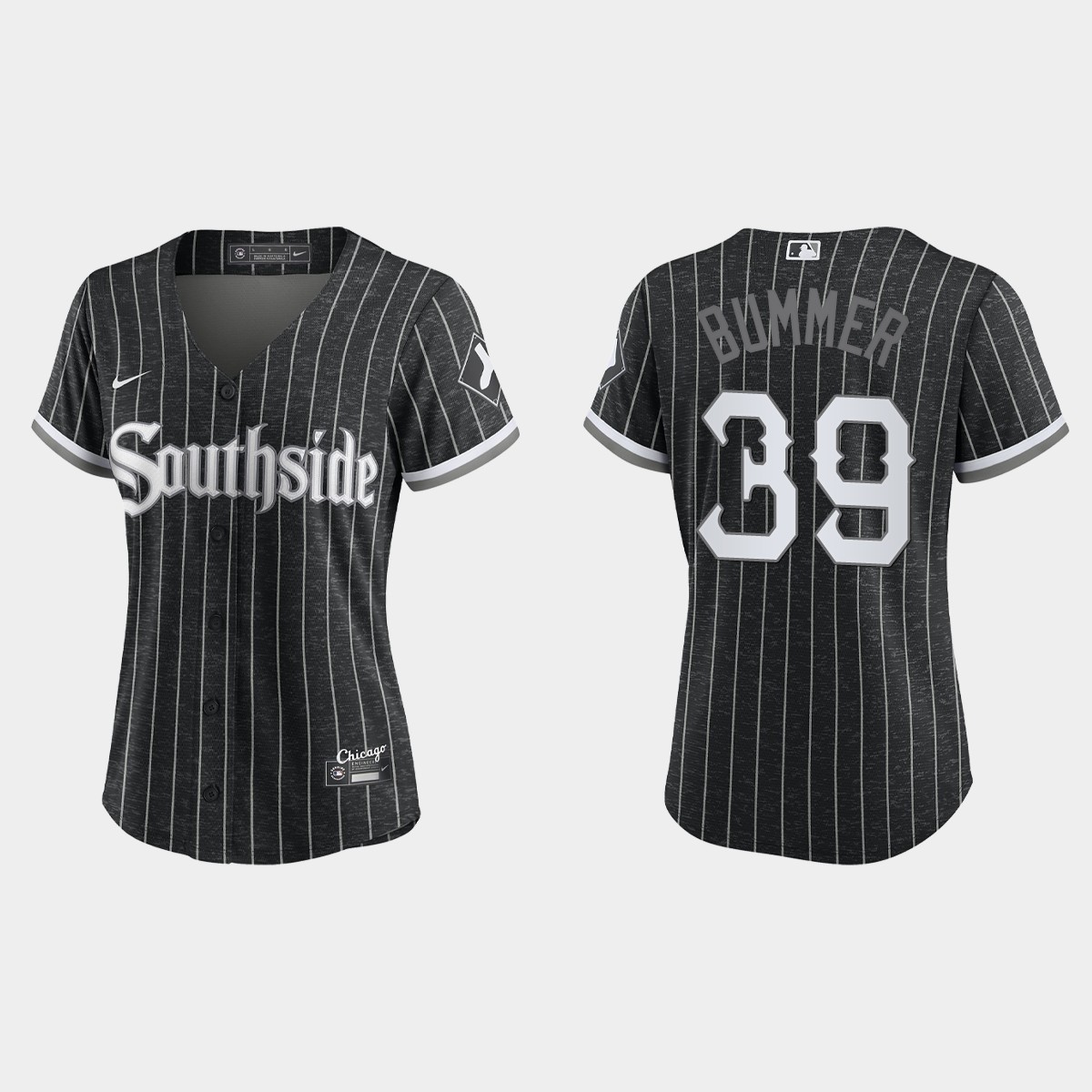 Women Chicago White Sox Aaron Bummer Black City Connect  Jersey