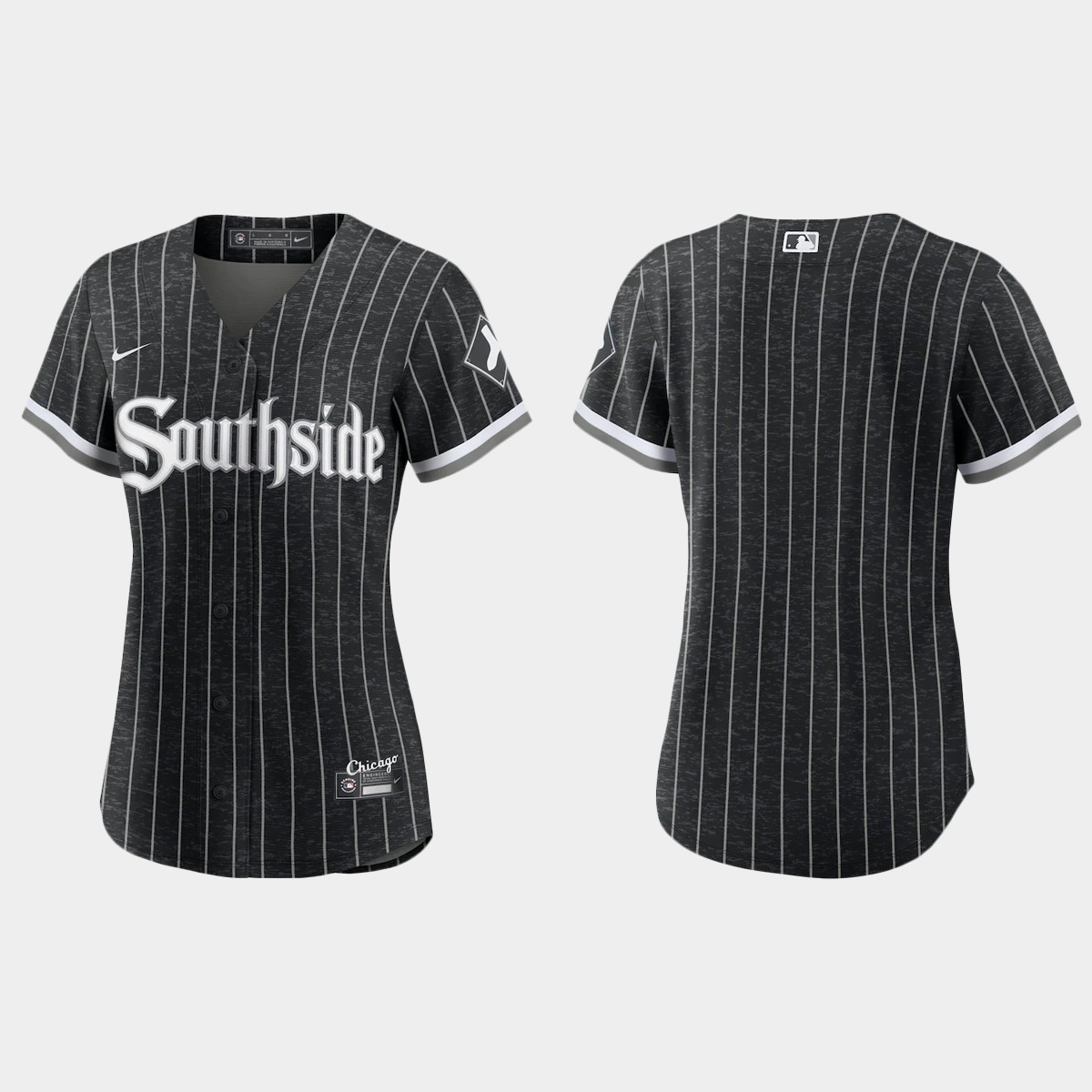 Women Chicago White Sox Black 2021 City Connect  Jersey
