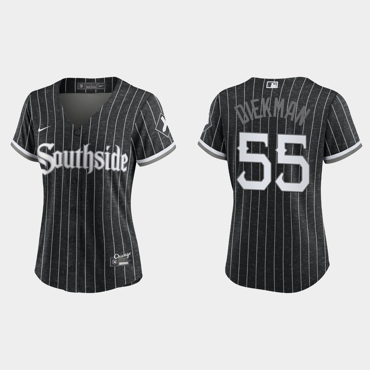 Women Chicago White Sox Jake Diekman Black City Connect  Jersey